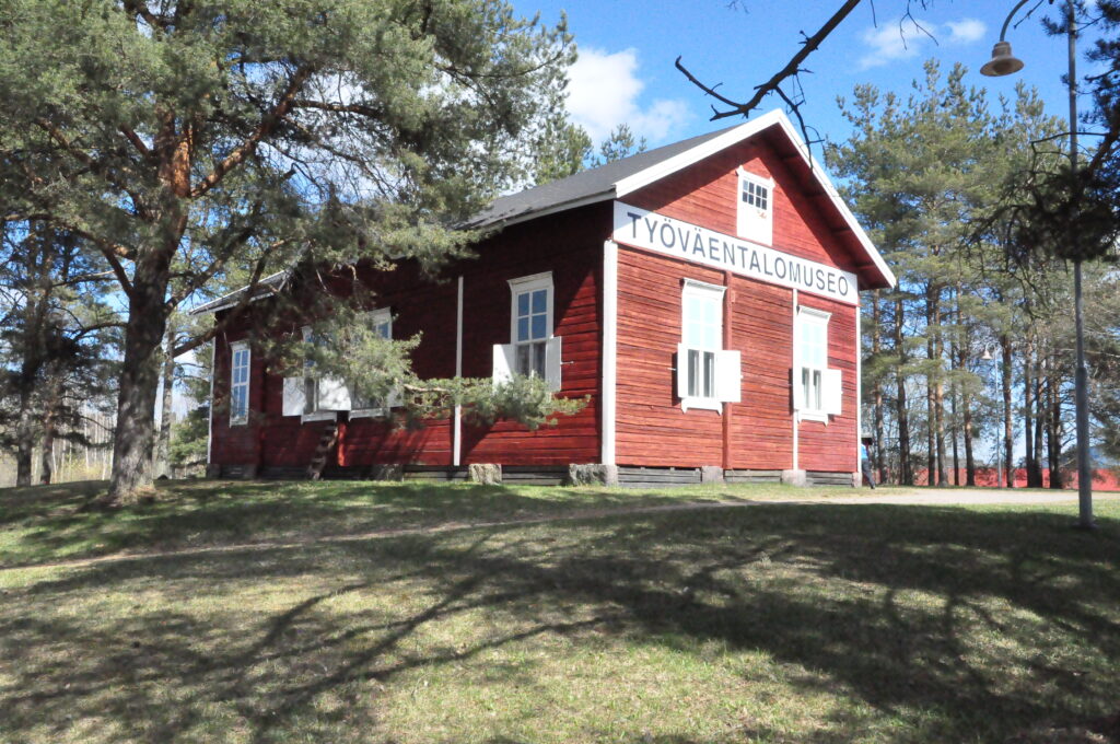 Valtakunnallisen Työväentalomuseon museorakennus.