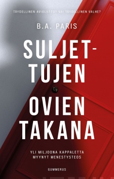 Kuvassa kirjan kansi, Paris: Suljettujen ovien takana