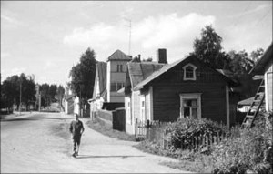 Wooden houses