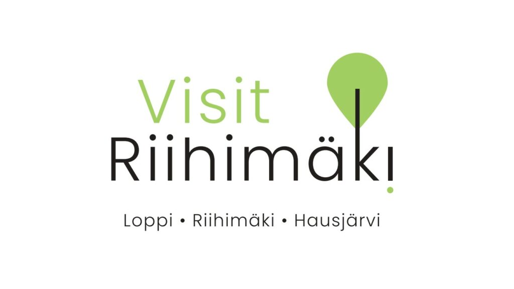 Visit Riihimäki -logo, graafinen kuva.