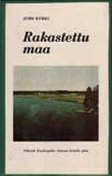 Kuvassa kirjan kansi: Rakastettu maa