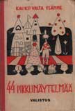 Kuvassa kirjan kansi: 44 pikku näytelmää