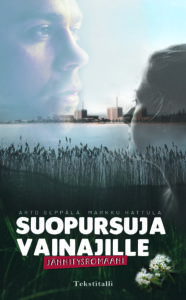 Kuvassa kirjan kansi: Suopursuja vainajille