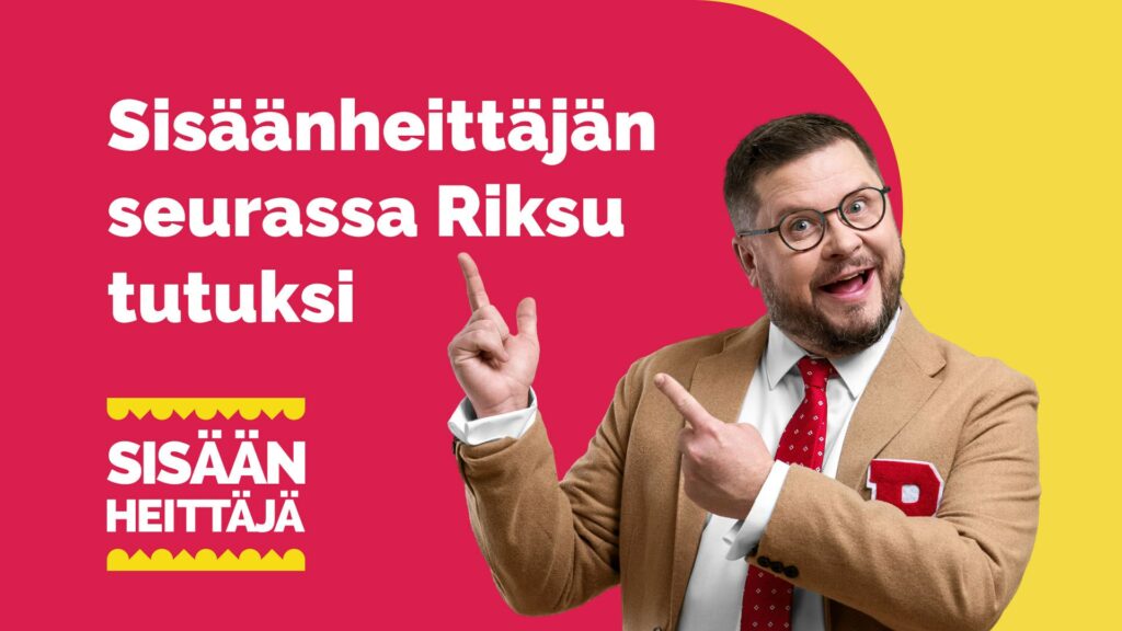 Teksti "Sisäänheittäjän seurassa Riksu tutuksi" ja kuva Janne Katajasta.