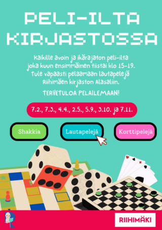 Riihimäen kirjaston Peli-illat