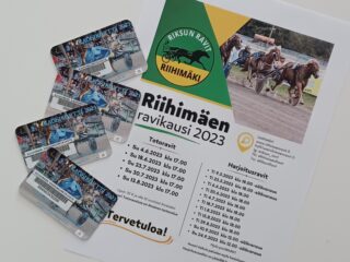 Riihimäen ravien kausikortteja
