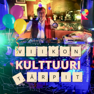 viikon kulttuuritärpit, katso lisää: tapahtumat.riihimaki.fi