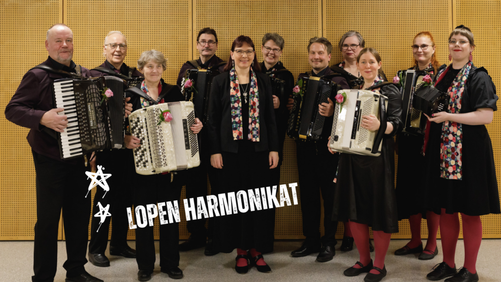 Lopen harmonikat Korttelikeikat
